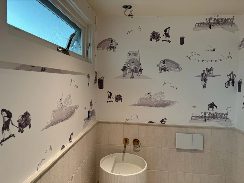 Personalized Wallpaper Installers team at work in Austin TX