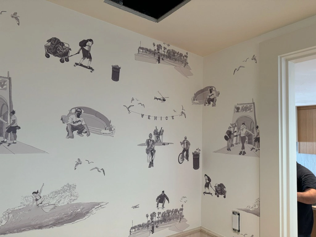 Personalized Wallpaper Installers - completed wallpaper project in Austin TX home