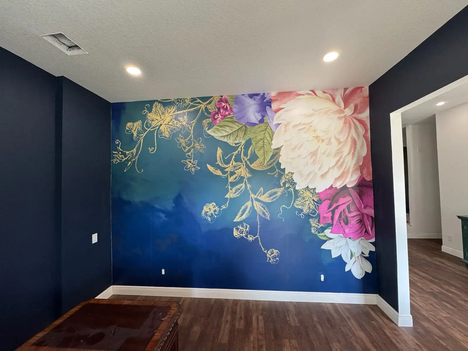 Accent wall installation in Brushy Creek