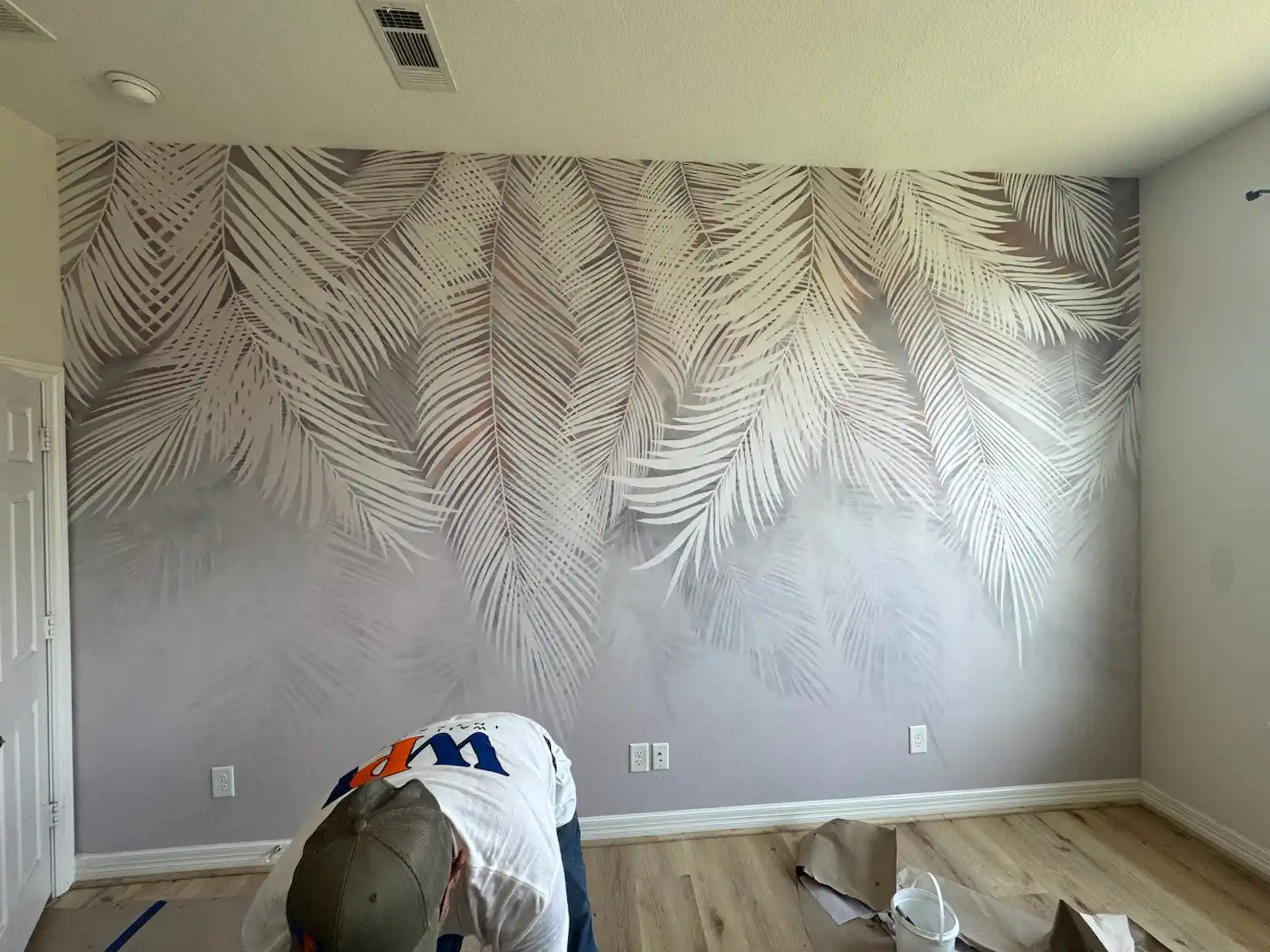 Wallpaper project planning in Brushy Creek