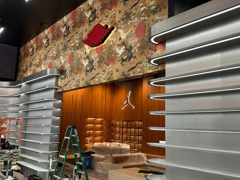 Wallpaper project planning in Georgetown