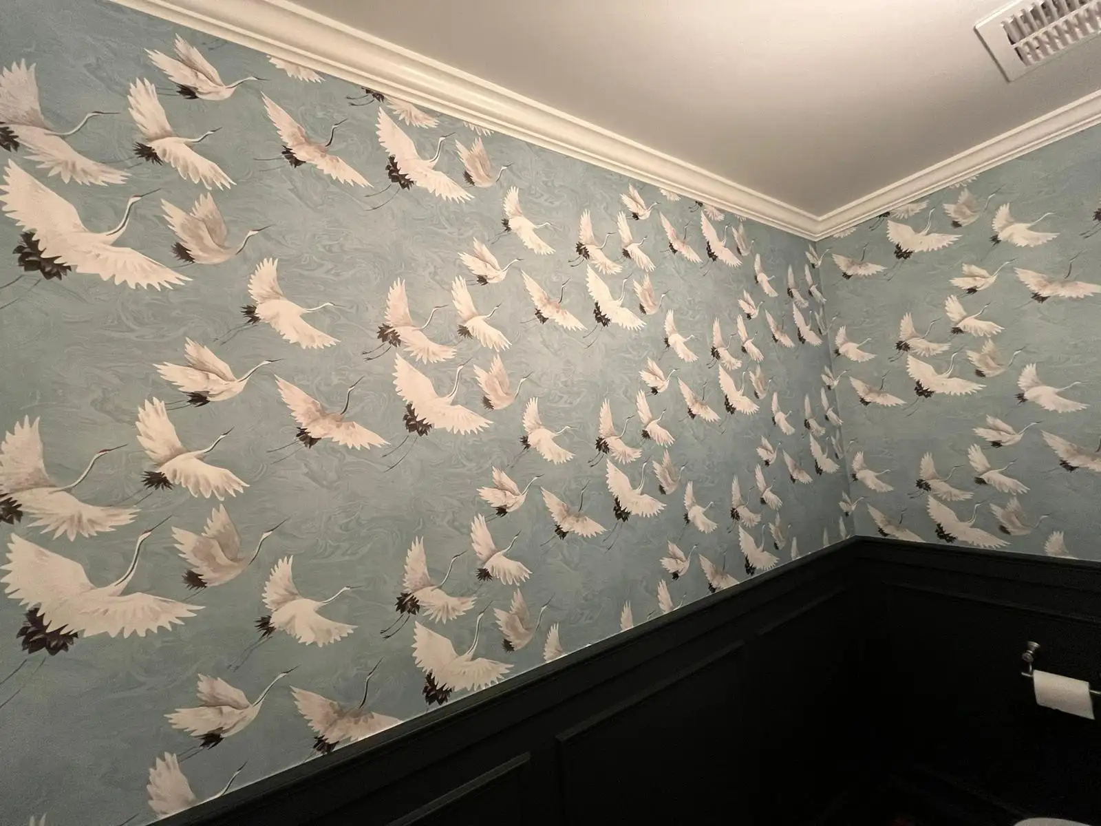 Accent wall installation in Kyle