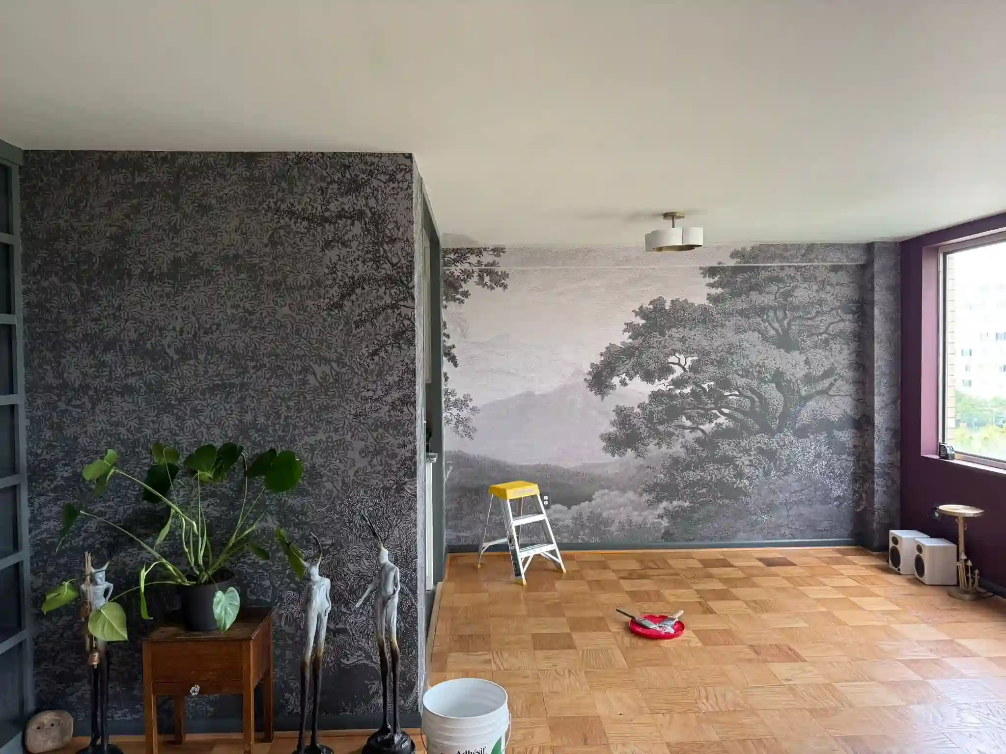 Accent Wall Installation in Round Rock