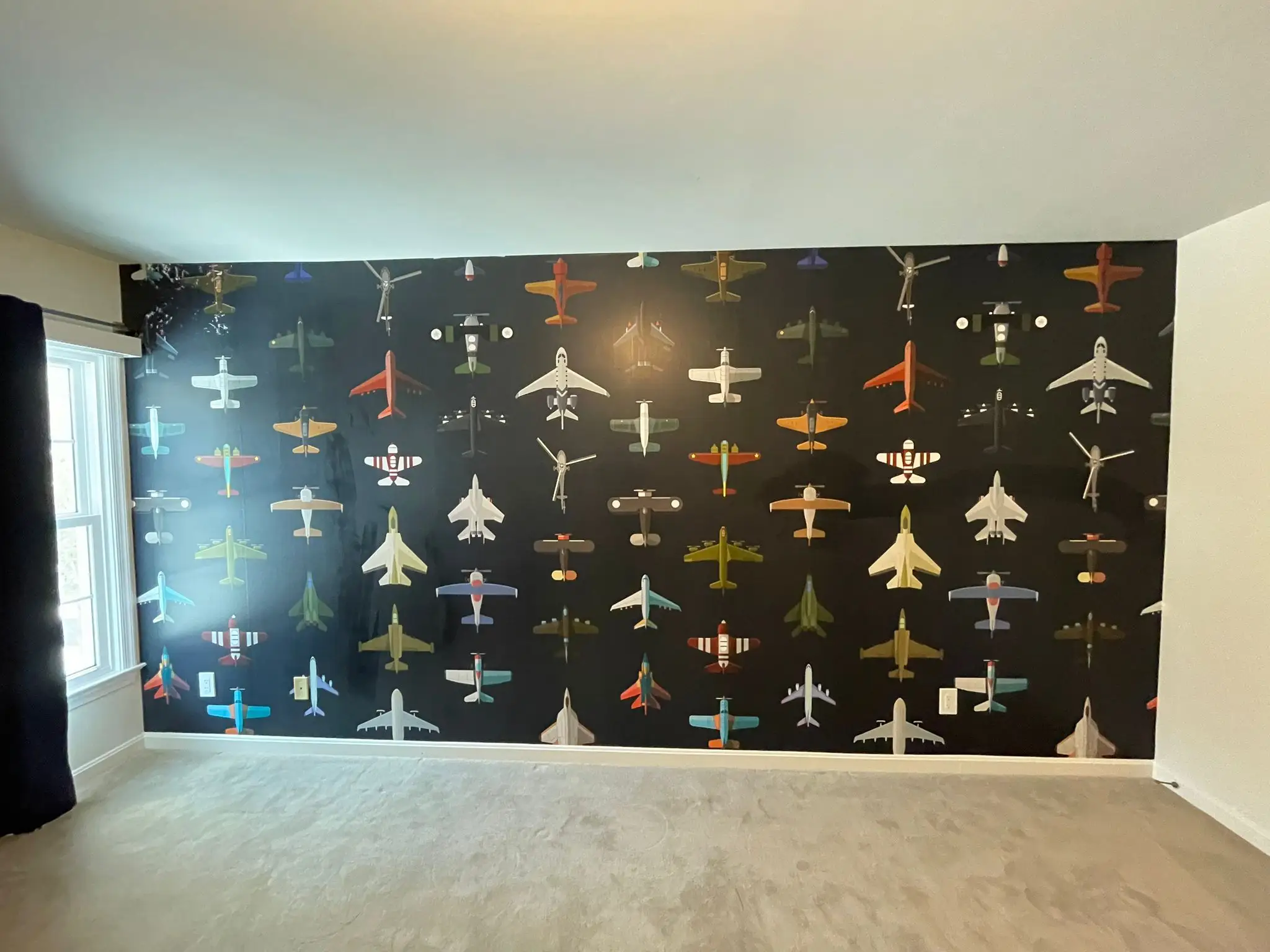 Wallpaper project planning in San Marcos